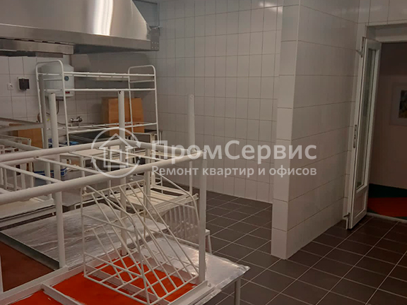 Ремонт в школе на ул. Хасанская